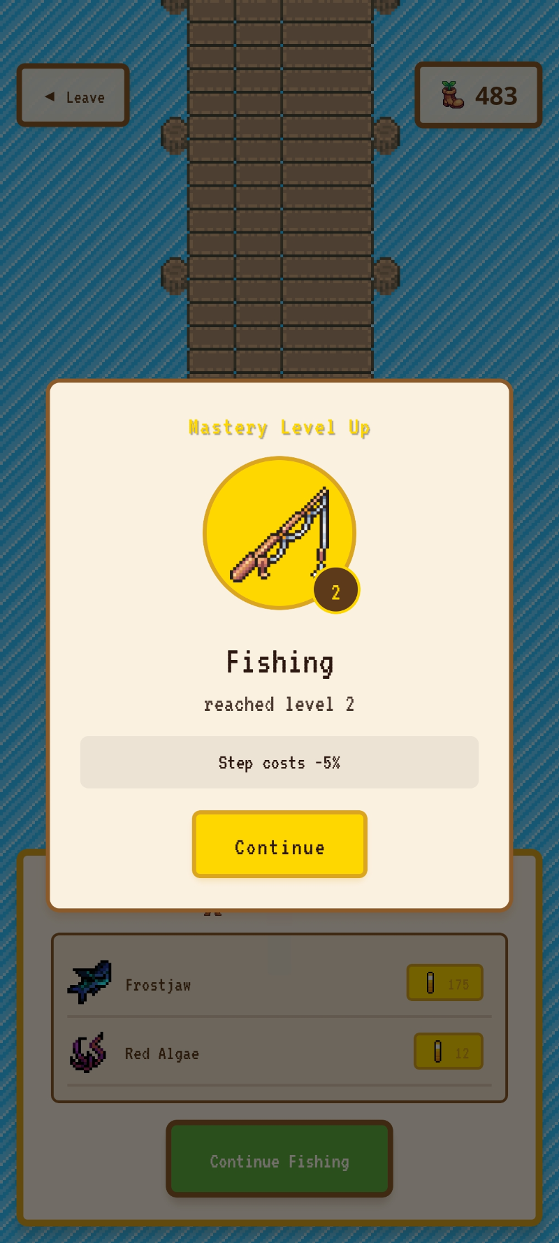 Leveling up a mastery